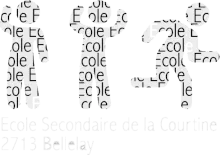 Logo de l'école secondaire de la Courtine